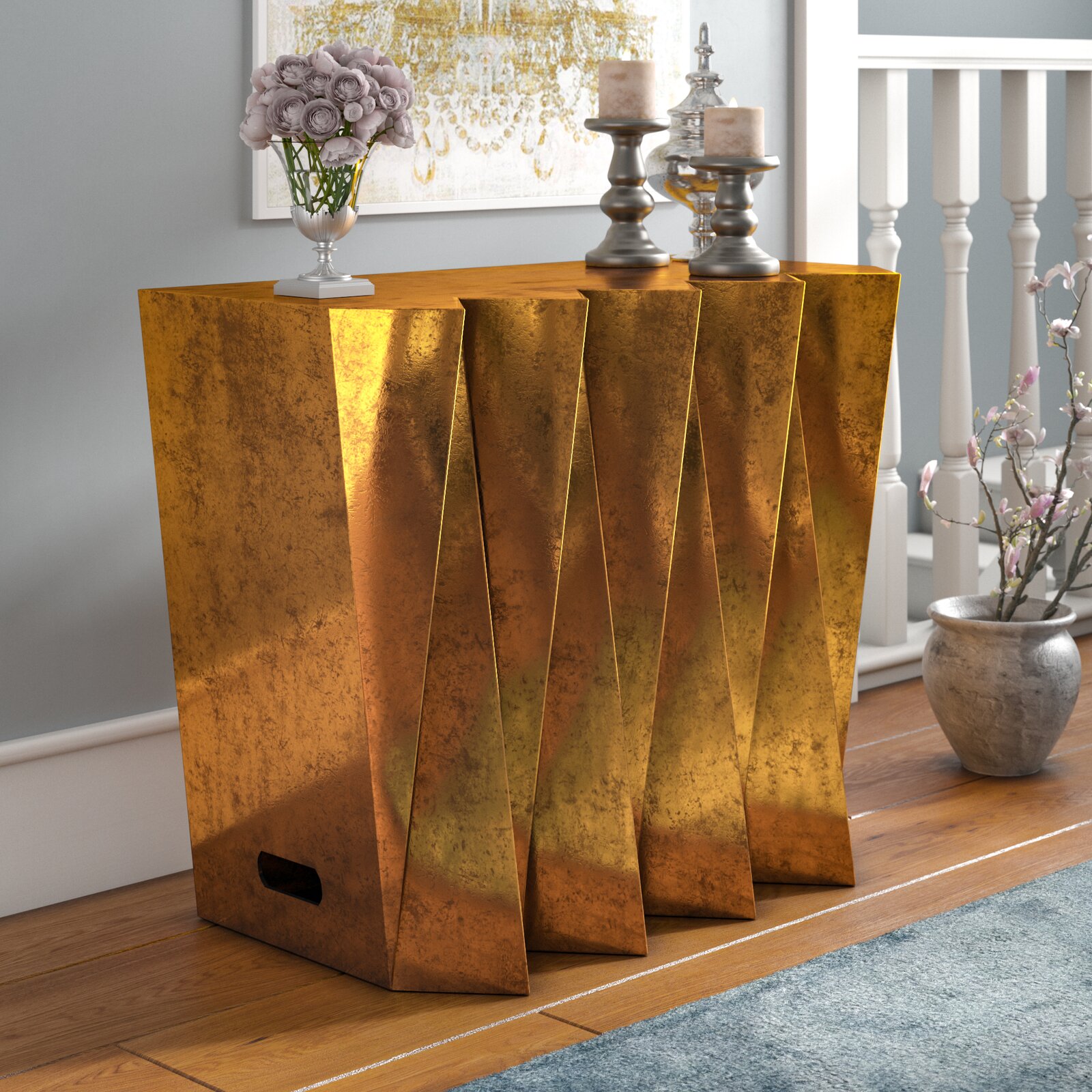 Everly Quinn 36'' Iron Console Table & Reviews Everly Quinn 36'' Iron Console Table & Reviews